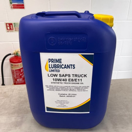 Prime Low Saps 10w40 E8 E11 (20LTR) Prime Low Saps 10w40 E8 E11 (20LTR)